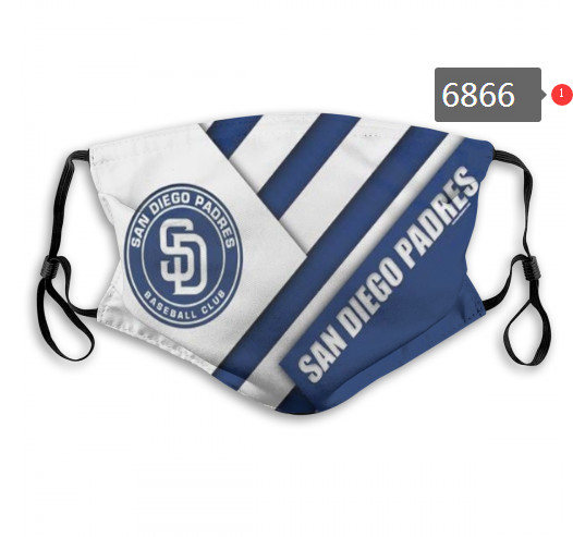 Padres PM2.5 Mask with Filter Double Protection  (1)