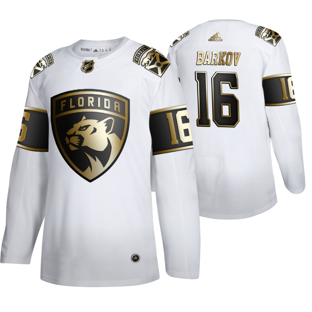 Panthers Aleksander Barkov Men's Authentic NHL Golden Edition Jersey