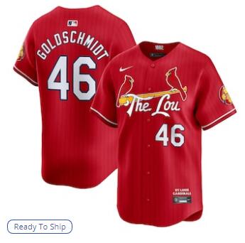 Paul Goldschmidt St. Louis Cardinals Nike 2024 City Connect Limited Player Jersey - Red