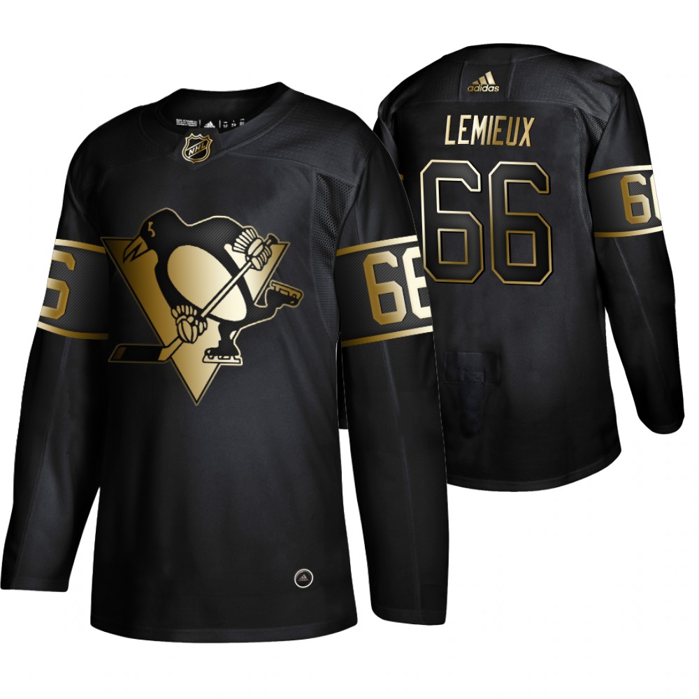 Penguins Mario Lemieux Men's Authentic 2019 NHL Golden Edition Jersey
