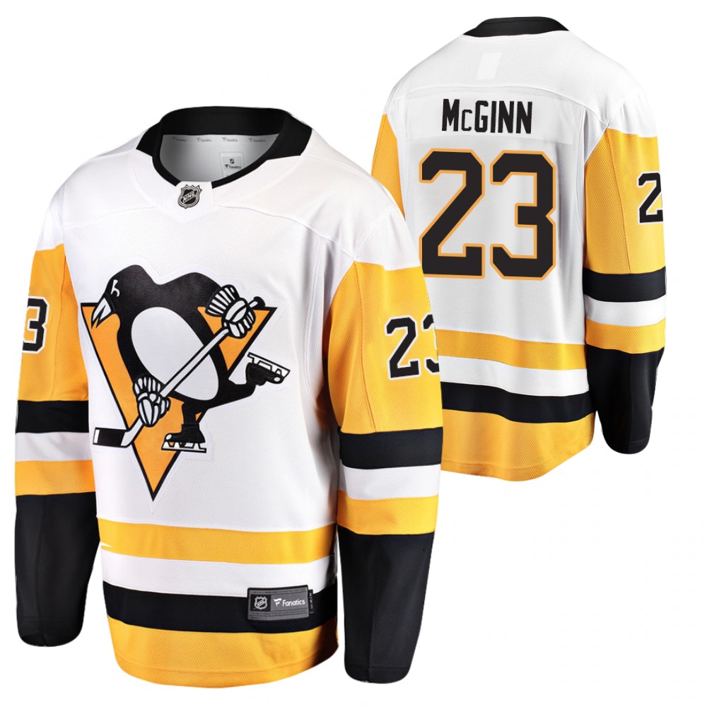 Penguins Michael Chaput Jersey Away White Player Men