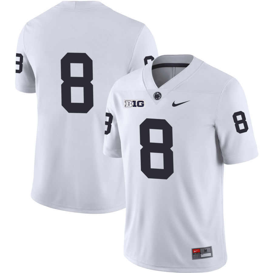 Penn State Nittany Lions #8 Trebor Pena White  F.U.S.E. Limited College Football Game Jersey 