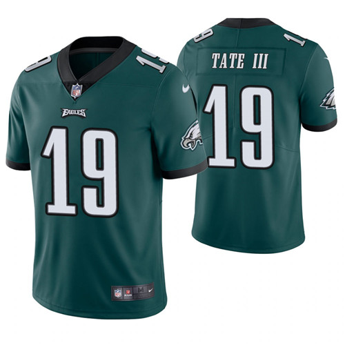 Philadelphia Eagles #19 Golden Tate Midnight Green Vapor Untouchable Limited Jersey