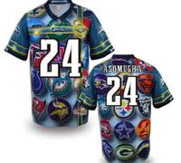 Philadelphia Eagles #24 ASOMUGHA Men's Stitched NFL Elite Fanatical Version Jersey (2)