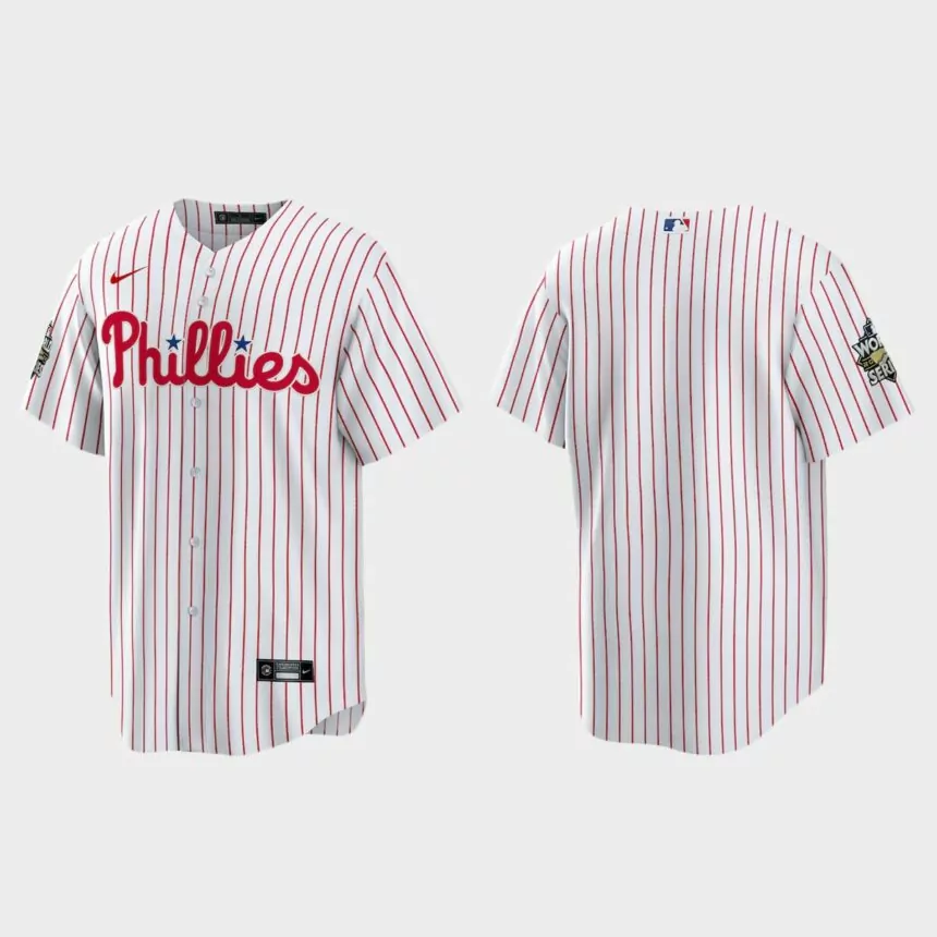 Philadelphia Phillies 2022 World Series White Replica Jersey