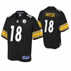 Pittsburgh Steelers #18 Ryan Switzer Blcak Pro Line Jersey