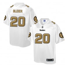 Pittsburgh Steelers #20 Rocky Bleier White Pro Line Fashion Jersey