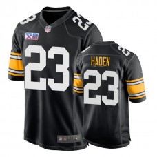 Pittsburgh Steelers #23 Joe Haden 1978 Throwback Super Bowl XIII Black Jersey
