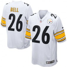 Pittsburgh Steelers #26 Le'Veon Bell White Game Jersey