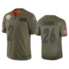 Pittsburgh Steelers #26 Mark Barron Camo 2019 Salute to Service Limited Jersey