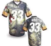 Pittsburgh Steelers #33 HODGE Men's Stitched NFL Elite Fanatical Version Jersey (9)