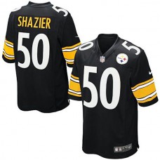 Pittsburgh Steelers #50 Ryan Shazier Black Game Jersey