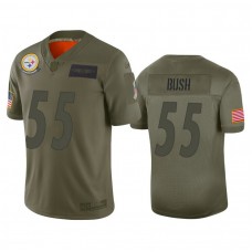 Pittsburgh Steelers #55 Devin Bush Camo 2019 Salute to Service Limited Jersey