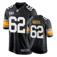 Pittsburgh Steelers #62 Patrick Morris 1978 Throwback Super Bowl XIII Black Jersey