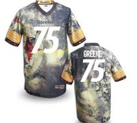 Pittsburgh Steelers #75 GREENE Men's Stitched NFL Elite Fanatical Version Jersey (9)
