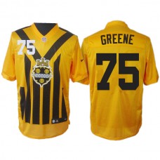 Pittsburgh Steelers #75 Joe Greene Gold 1933s Throwback Elite Jersey