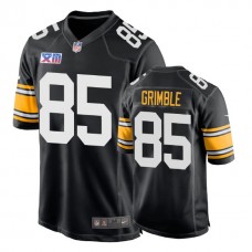 Pittsburgh Steelers #85 Xavier Grimble 1978 Throwback Super Bowl XIII Black Jersey
