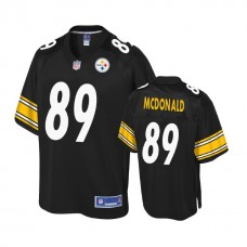 Pittsburgh Steelers #89 Vance McDonald Balck Player Pro Line Jersey
