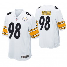 Pittsburgh Steelers #98 Vince Williams White Game Jersey
