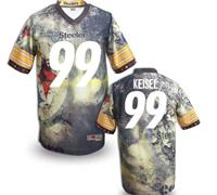 Pittsburgh Steelers #99 KEISEL Men's Stitched NFL Elite Fanatical Version Jersey (8)