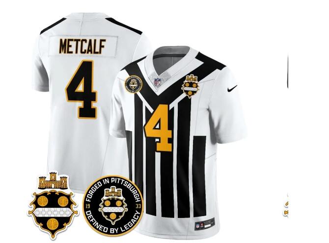 Pittsburgh Steelers Alternate 1933 Throwback Limited Jersey - All White