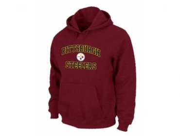 Pittsburgh Steelers Heart & Soul Pullover Hoodie RED