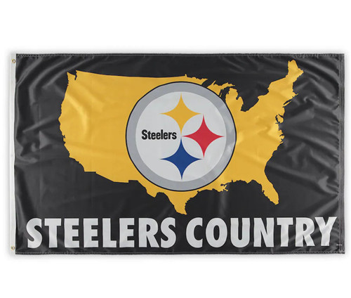 Pittsburgh Steelers Size3' x 5' Flag