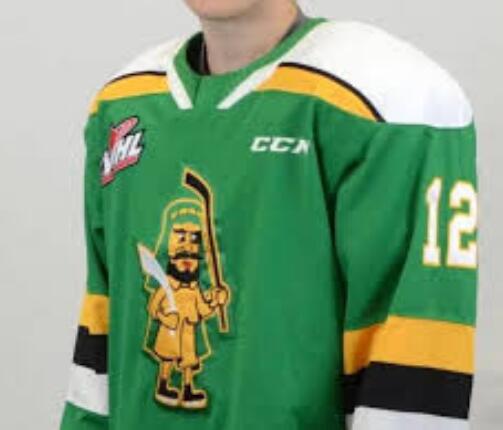 Prince Albert Raiders' offensive alternate jersey