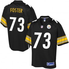 Pro Line Pittsburgh Steelers #73 Ramon Foster Team Color Jersey