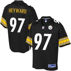Pro Line Pittsburgh Steelers #97 Cameron Heyward Team Color Jersey