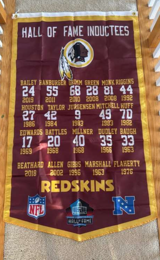 REDSKINS FLAG