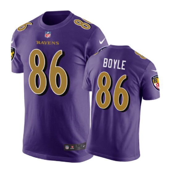 Ravens Purple Nick Boyle T Shirt