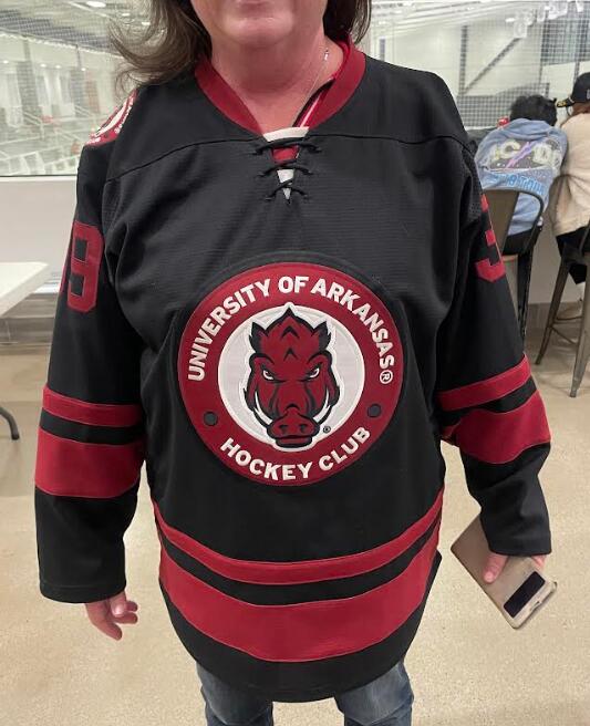 Razorback Black Hockey jersey
