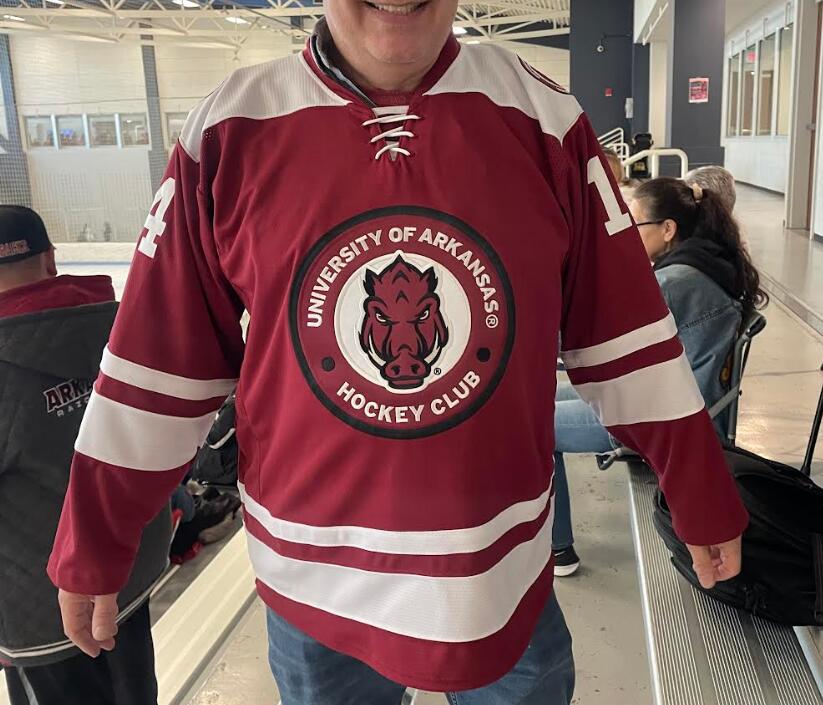 Razorback RED Hockey jersey