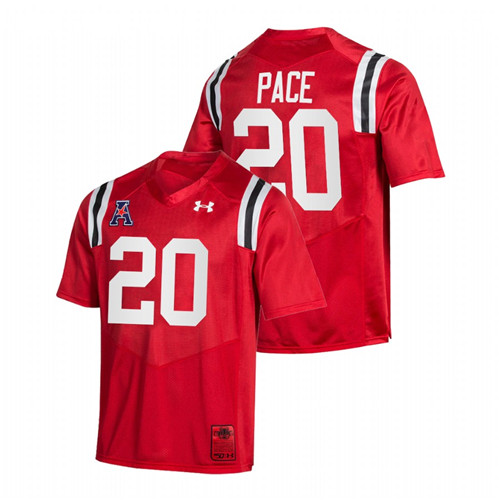 Red Men Cincinnati Bearcats Deshawn Pace College Football 150th Anniversary Special Game Jersey