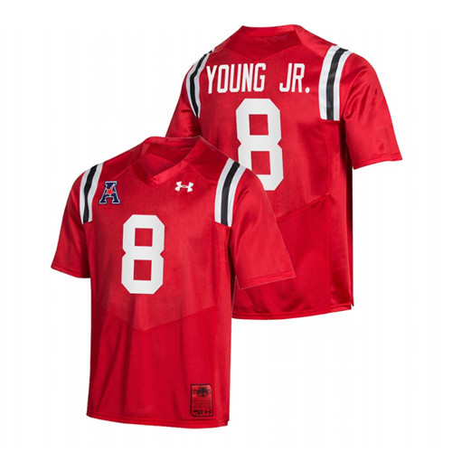 Red Men Cincinnati Bearcats Michael Young Jr. College Football 150th Anniversary Special Game Jersey