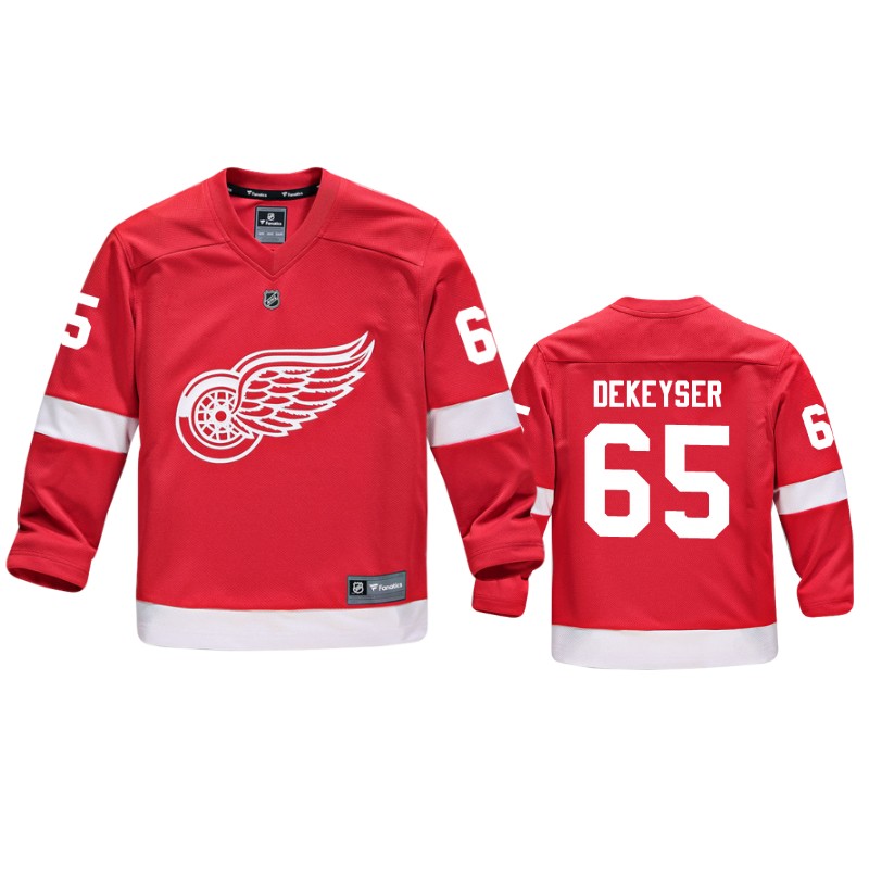 Red Wings Danny DeKeyser Red Replica Player Home Jersey