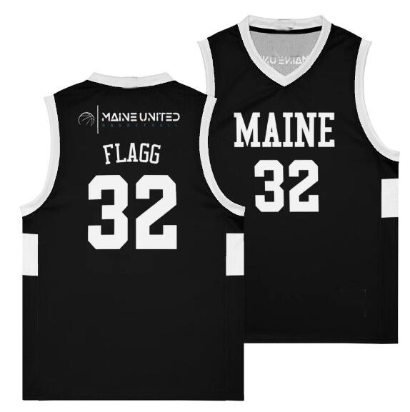 Retro Youth Men Flagg #32 High School Basketball Jersey