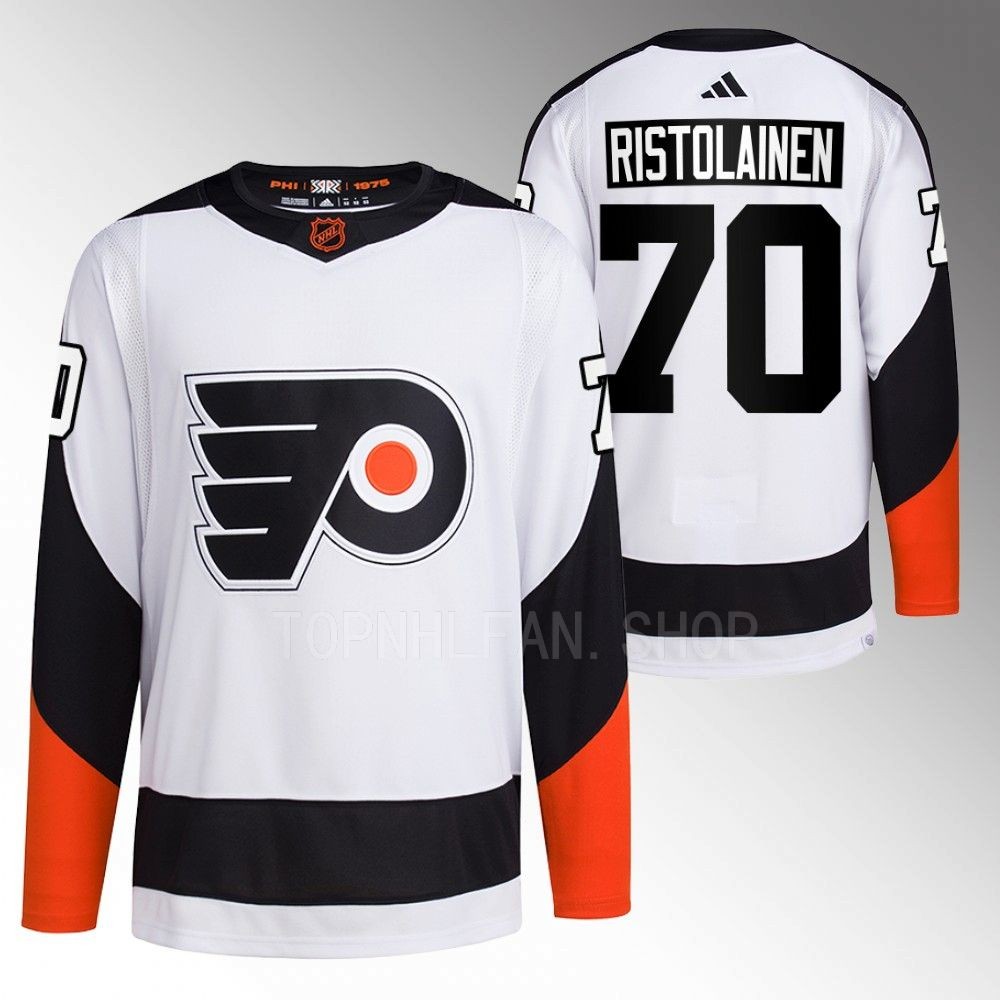 Reverse Retro 2.0 Philadelphia Flyers Rasmus Ristolainen 2022 White Authentic Primegreen Jersey men's