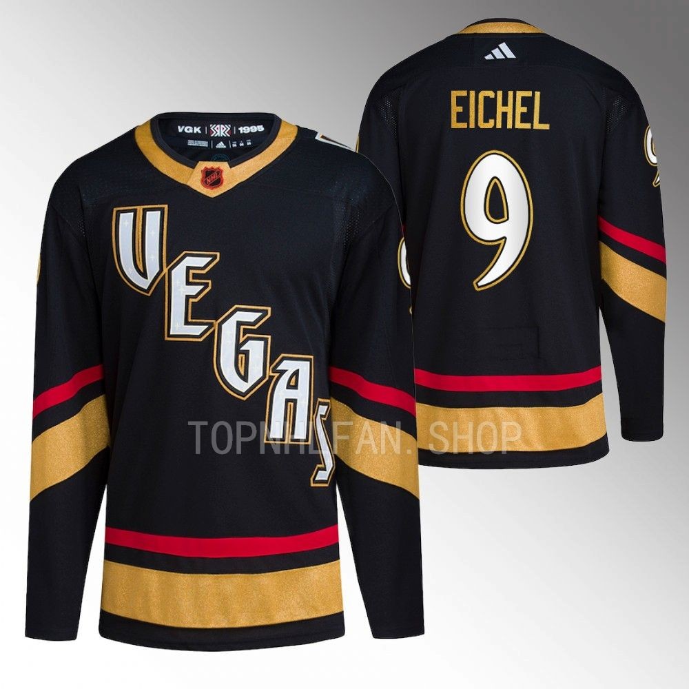 Reverse Retro 2.0 Vegas Golden Knights Jack Eichel 2022 Black Primegreen Authentic Jersey men's