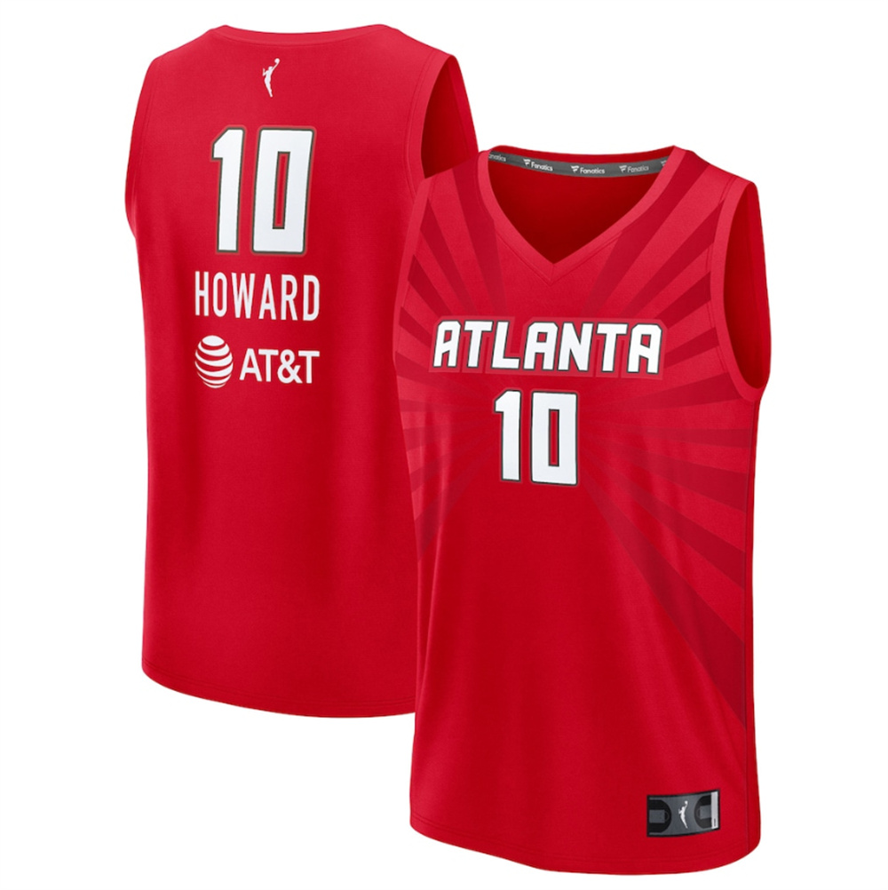 Rhyne Howard Atlanta Dream Fanatics Unisex Explorer Edition Fast Break Replica Jersey
