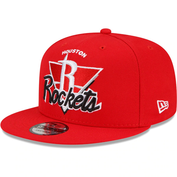 Rockets Red Snapback Hat --TX