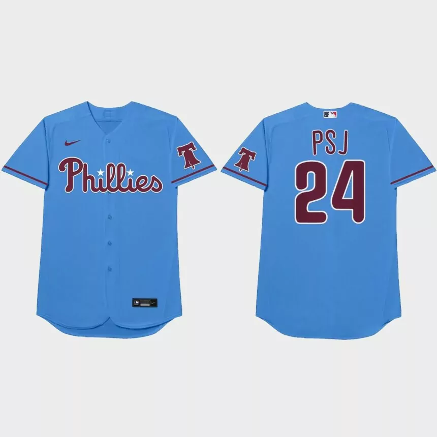 Roman Quinn 2021 Players’ Weekend Psj Nickname Jersey – Blue