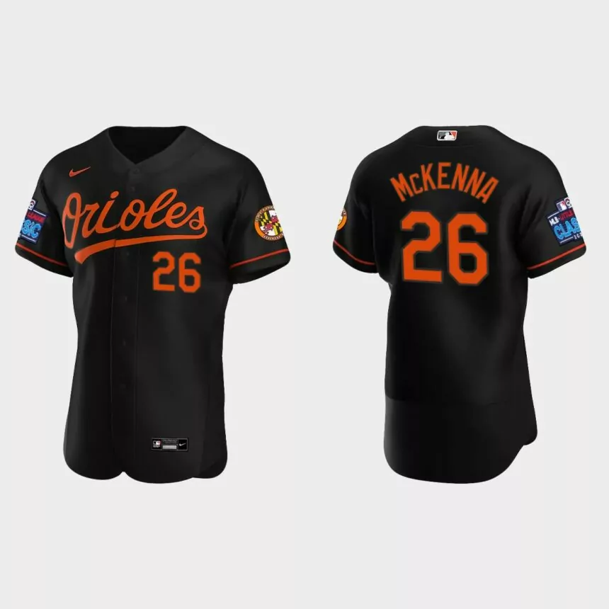 Ryan McKenna Baltimore Orioles 2022 Little League Classic Authentic Jersey – Black