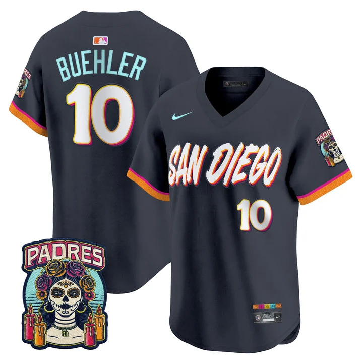 SAN DIEGO PADRES 2026 CITY CONNECT VAPOR PREMIER LIMITED JERSEY V2#10 WALKER BUEHLER