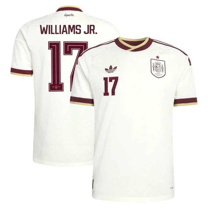 SPAIN 2026 NATIONAL TEAM JERSEY#17 NICO WILLIAMS