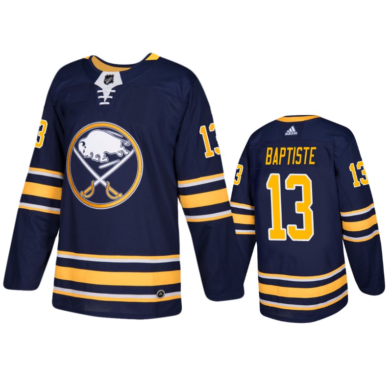 Sabres Nicholas Baptiste Navy Home Jersey