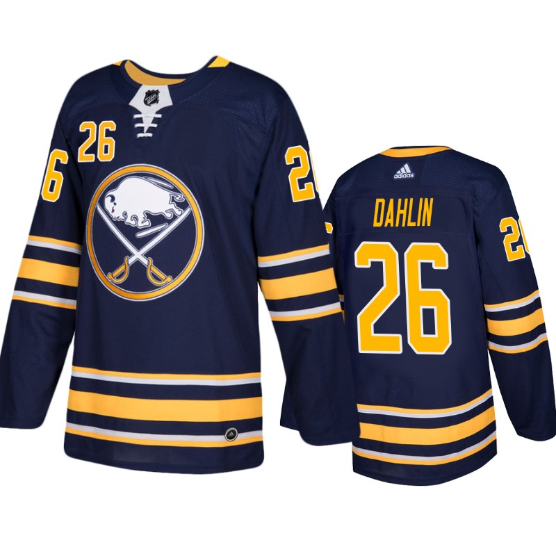 Sabres Rasmus Dahlin Navy Premier Home Jersey  Stitched