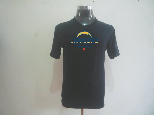 NEW NFL San Diego Charger Big & Tall Critical Victory T-Shirt Black