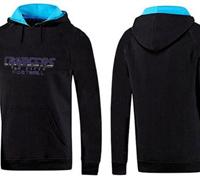 San Diego Chargers English Version Pullover Hoodie Black & Blue